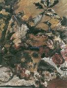Lovis Corinth Totenkopf mit Eichenlaub oil painting